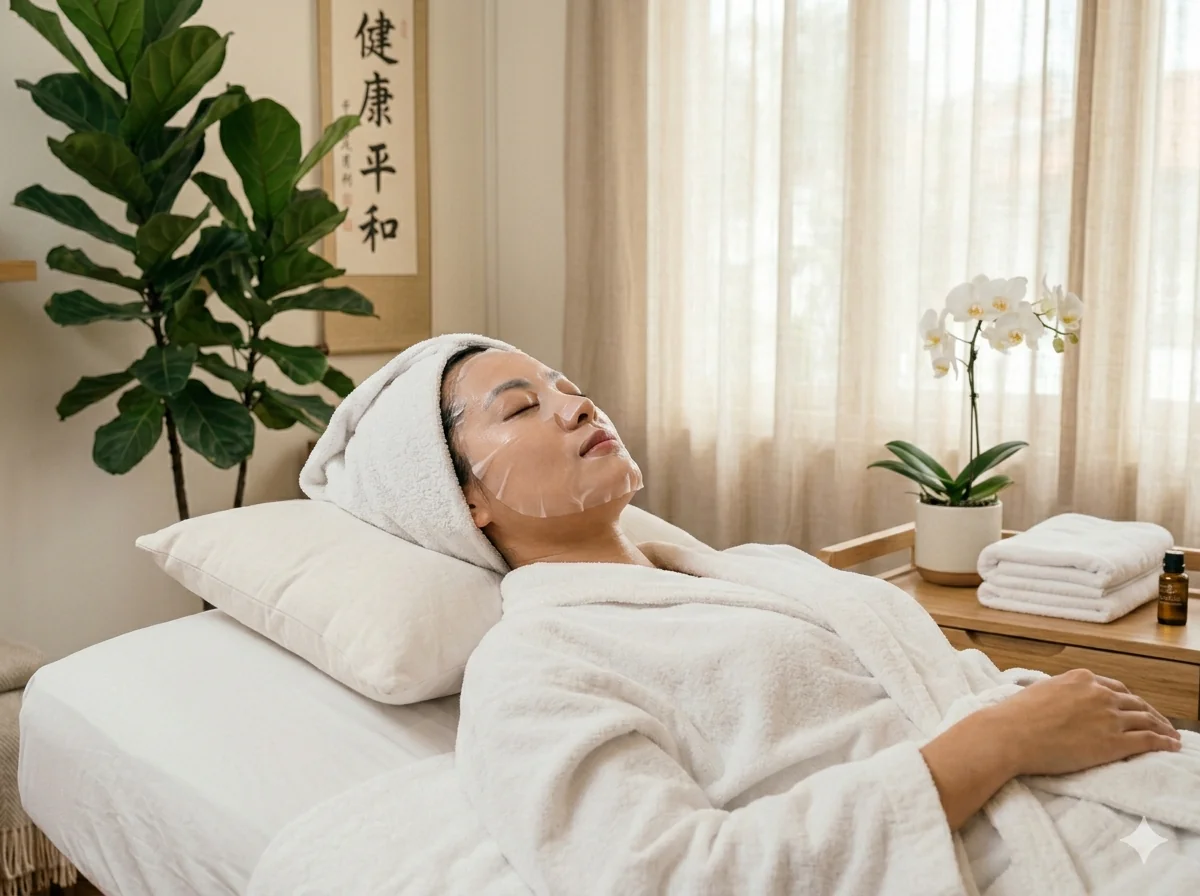 Deep hydration facial